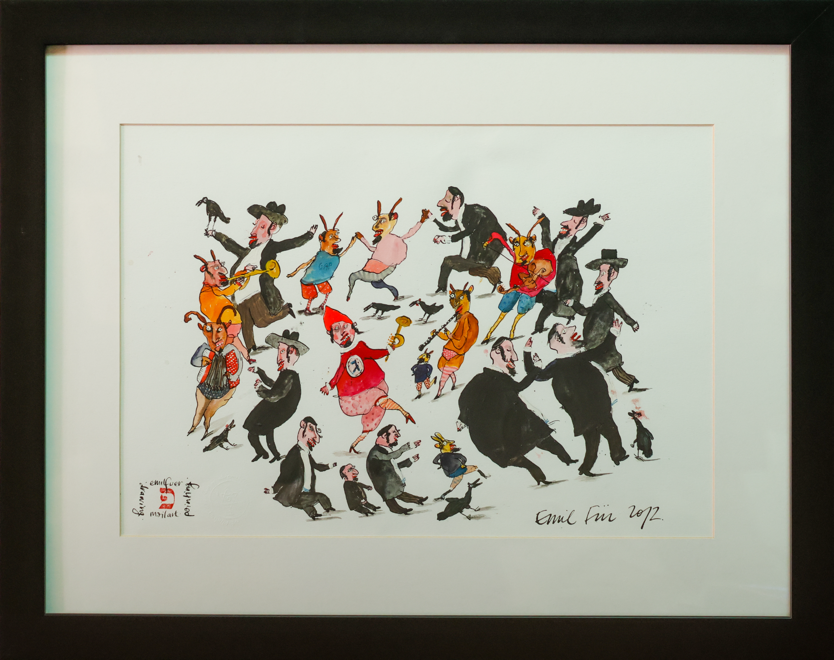Golem's Clown Dance by Emil Für.